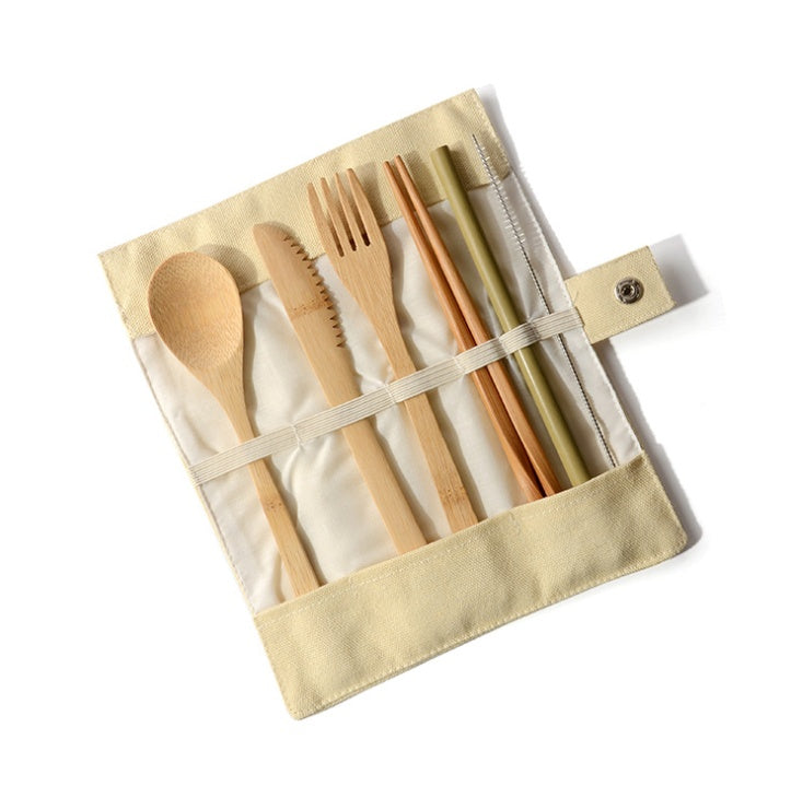 Bamboo Utensils Set