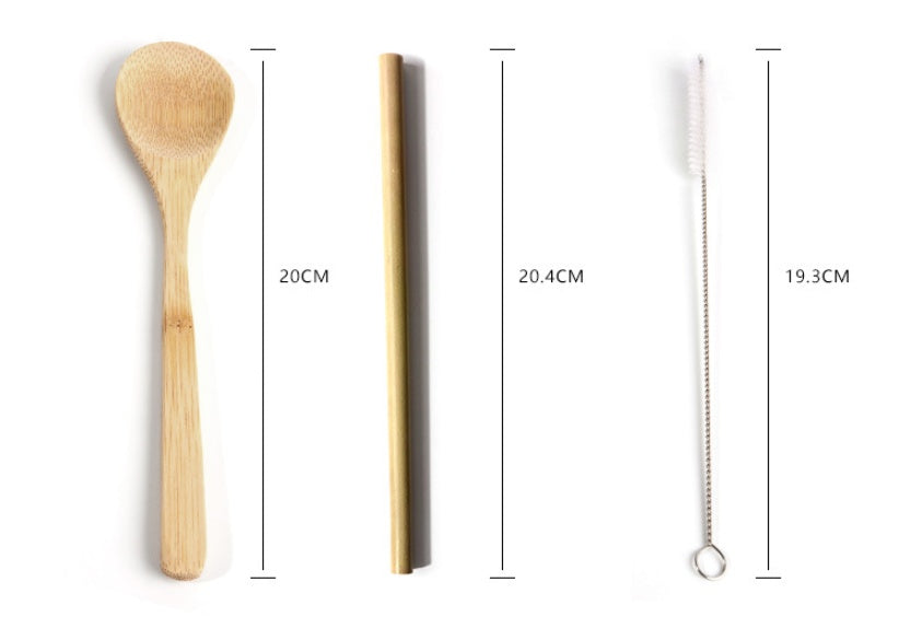Bamboo Utensils Set
